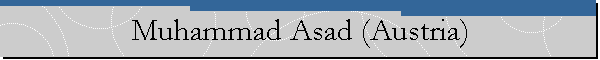 Muhammad Asad (Austria)