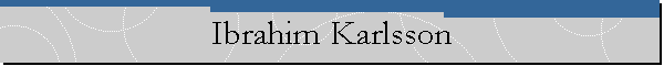 Ibrahim Karlsson
